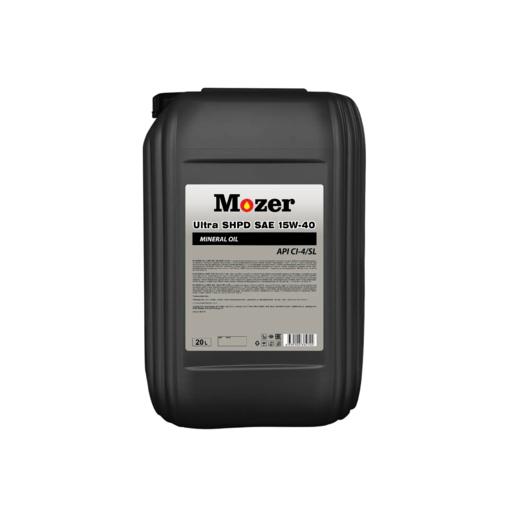 Масло MOZER ULTRA SHPD SAE 15w-40 API CI-4/SL 20л