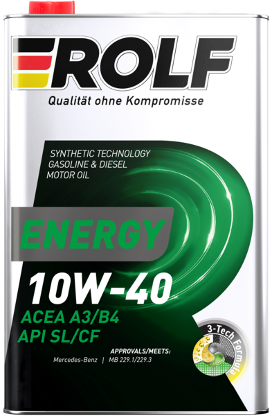 Energy SAE 10W-40 API SLCF 1л
